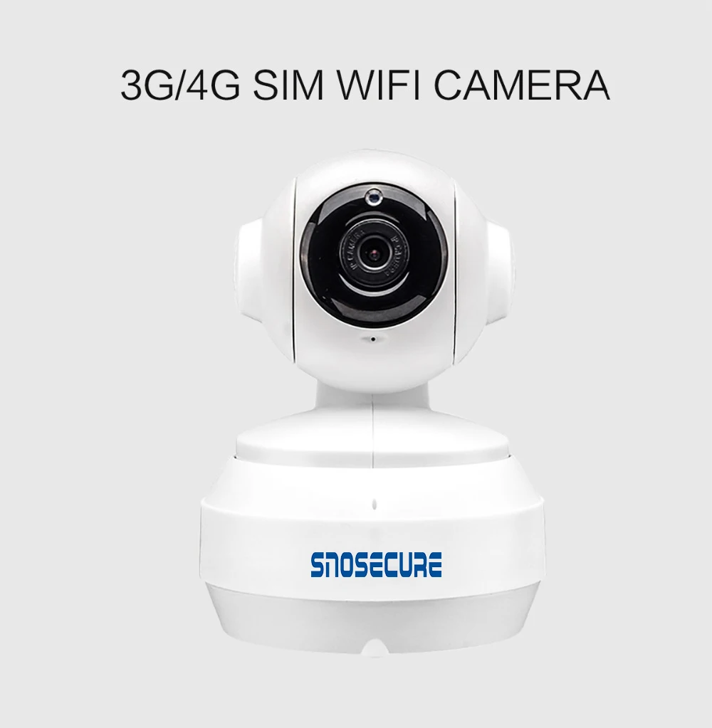 SNOSECURE HD1080P 3G 4G sim-карта Wi-Fi беспроводная домашняя детская CCTV безопасности GSM купольная LTE сетевая камера ночного видения