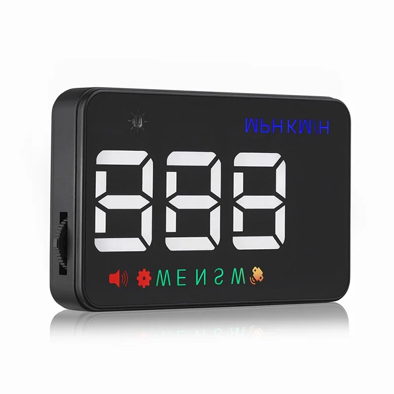 Автомобильный HUD A5 дизайн 3," головой вверх Дисплей с gps трекер лобовое стекло проектор ускорения Предупреждение спидометров