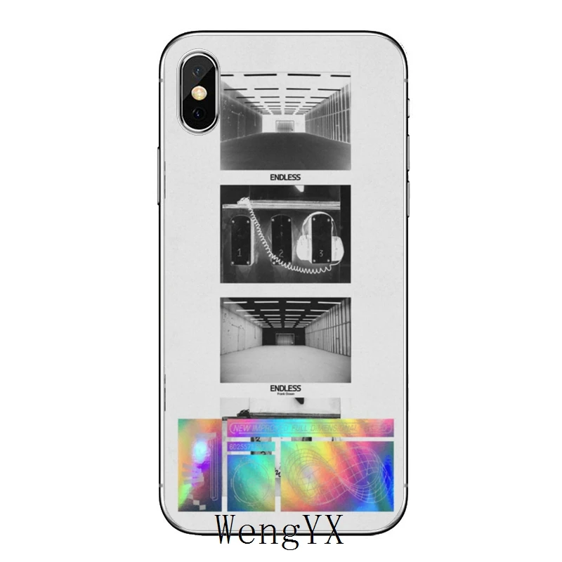 Для iPhone 11 pro XR X XS Max 8 7 6s plus SE 5S 5c iPod Touch 5 6 прозрачный чехол Бесконечный рисунок Frank Ocean блондинка - Цвет: Ocean-Blonde-A-02