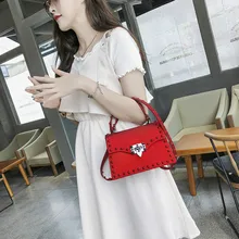 Женская сумка, новинка, матовая, с заклепками, сумка с замком, с пряжкой, Желейная, сумка через плечо, сумки через плечо для женщин, Torebki Damskie Sac A основной Femme