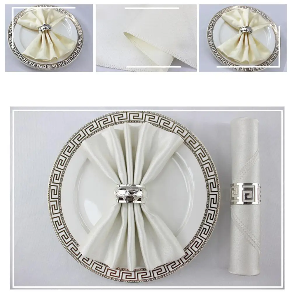 New Hotel Home Solid Color Napkin Table Napkin Hotel Banquet Square serviette mokador