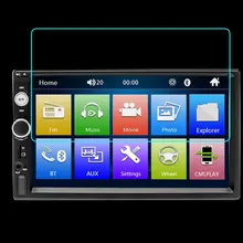 Tempered Glass Protector Portective Film For AMPrime Universal 2 din Car Multimedia Player Autoradio 2din Stereo Screen