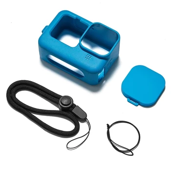 

Frame Silicone Protective Housing Case Skin Lens Cover for Go Pro Hero 9 Action
