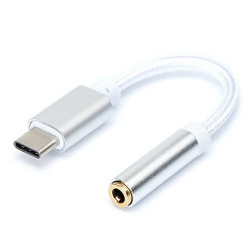 B Usb type-C до 3,5 мм разъем для наушников AUX аудио кабель адаптер для samsung LG Nexus Oneplus Nokia Xiaomi huawei type C смартфонов - Цвет: B