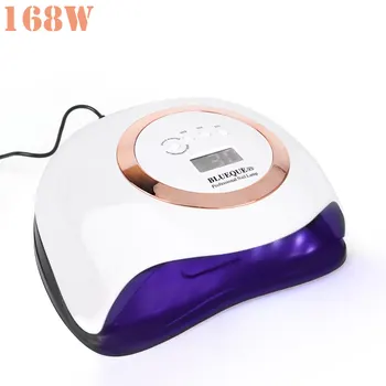 

UV LED Nail Lamp 168 with 42 Pcs Leds For Manicure Gel Nail Dryer Drying Nail Polish Lamp Manicure Tools