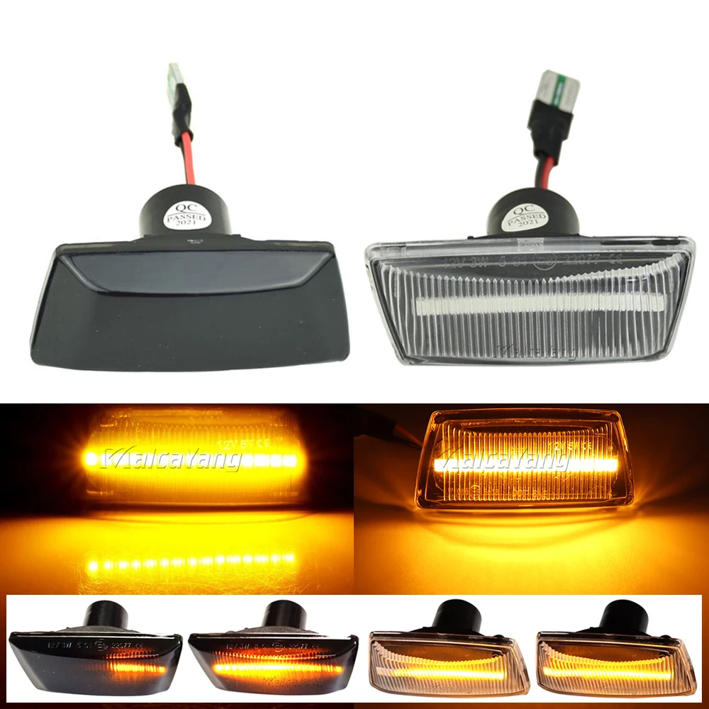 LED Dynamic Side Marker Turn Signal Light For Cadillac BLS CTS Daewoo Lacetti Holden Cruze