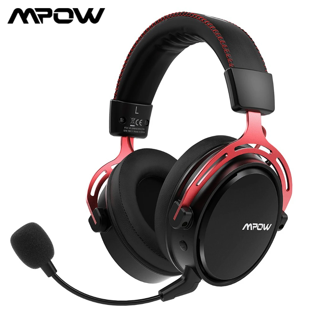 Mpow игровая гарнитура BH415 3 5 мм Проводная игровые наушники с шумоподавляющим