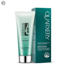 Ink Algae Face Cleaner Deep Cleaning Facial Cleanser Moisturizing Shrinking Pores Soft Foam Bubble Skin Care