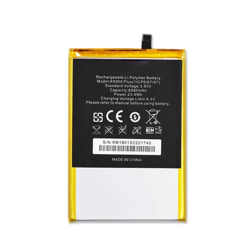 For-Oukitel-K6000-Plus-Battery-High-Quality-Large-Capacity-6080mAh-Batterie-Bateria-Accumulator-AKKU-Tools