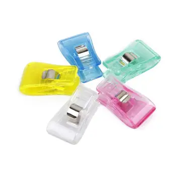 

50pcs Craft Clips for Sewing, Quilting, Beading, Crocheting, Knitting (Random Color)
