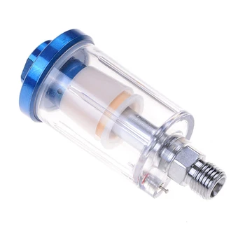 

Mini Plastic Clear Painting Air Filter Moisture Tool Water Trap 1/4" Spray Gun Air Line