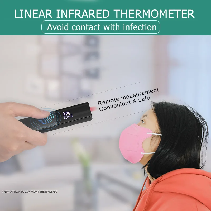 

Non-contact Body LED Thermometer Forehead Digital Infrared Thermometer Portable Non-contact Termometro Baby/Adult Temperature