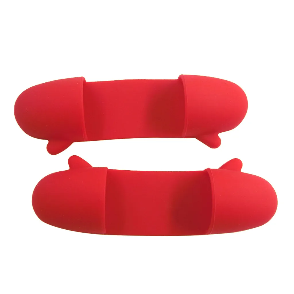 Красный Silicone Anti-scald Clip Creative To Prevent Burns Hand Kitchen Gadgets - Цвет: Красный