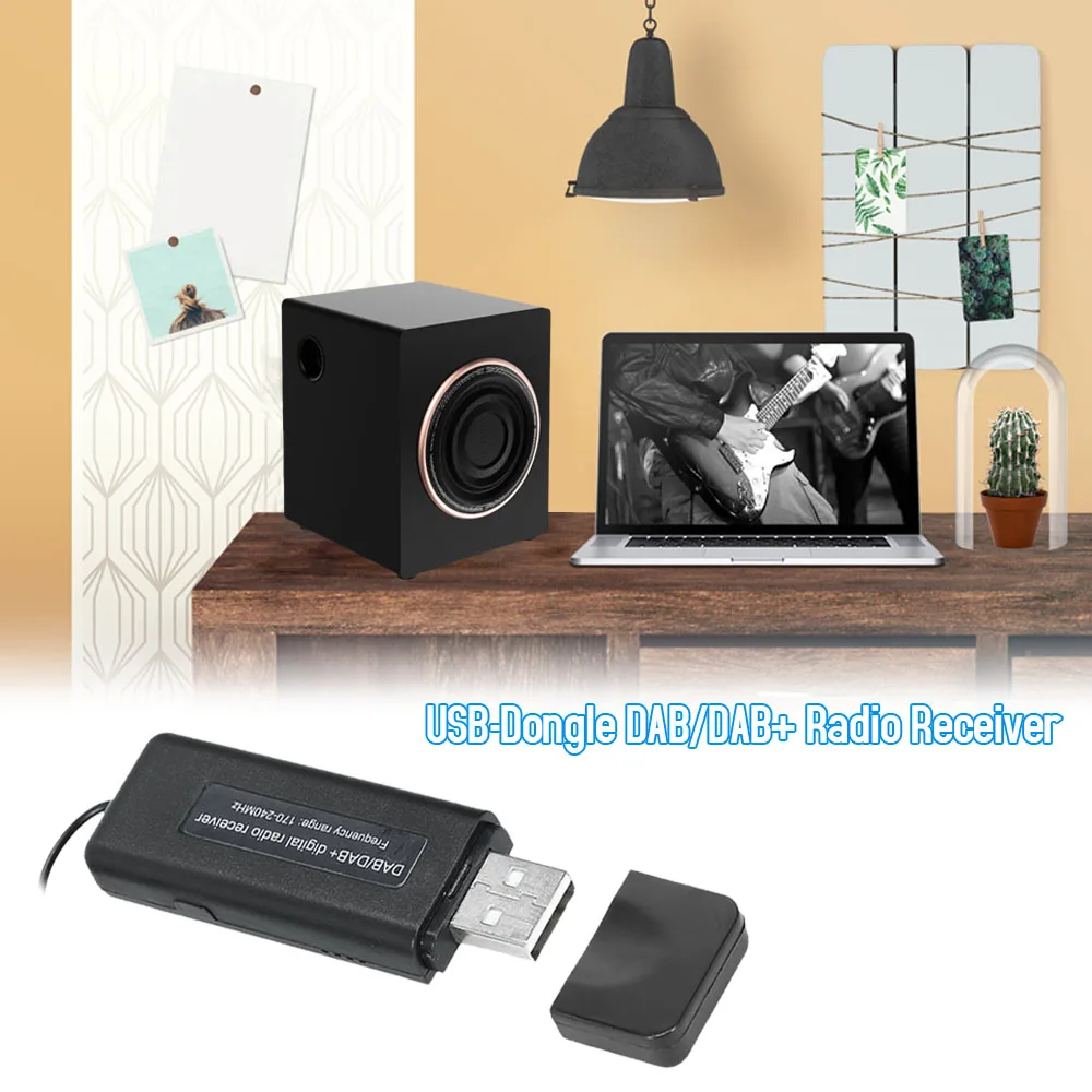 USB-донгл DAB/DAB+ радиоприемник
