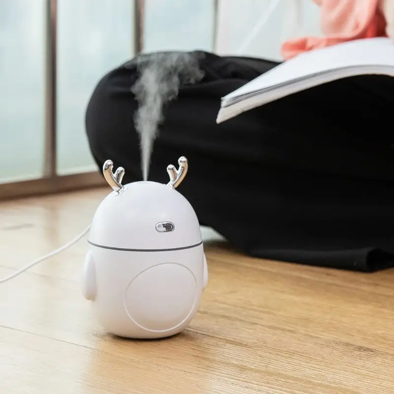 Олень Пингвин увлажнитель воздуха Арома эфирные масла диффузор USB Fogger Туман производитель светодиодный светильник лампа для дома автомобиля 320 мл