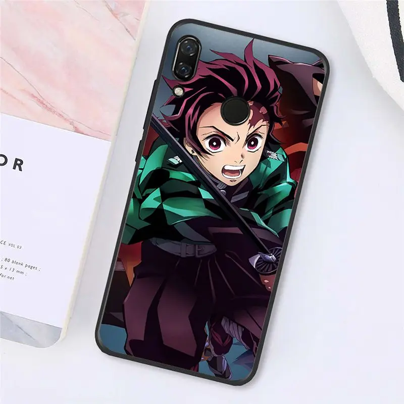 Babaite Anime Demon Slayer Kimetsu no Yaiba Phone Case for Xiaomi Redmi8 4X 6A S2 Go Redmi 5 5Plus Note4 5 7 Note8Pro