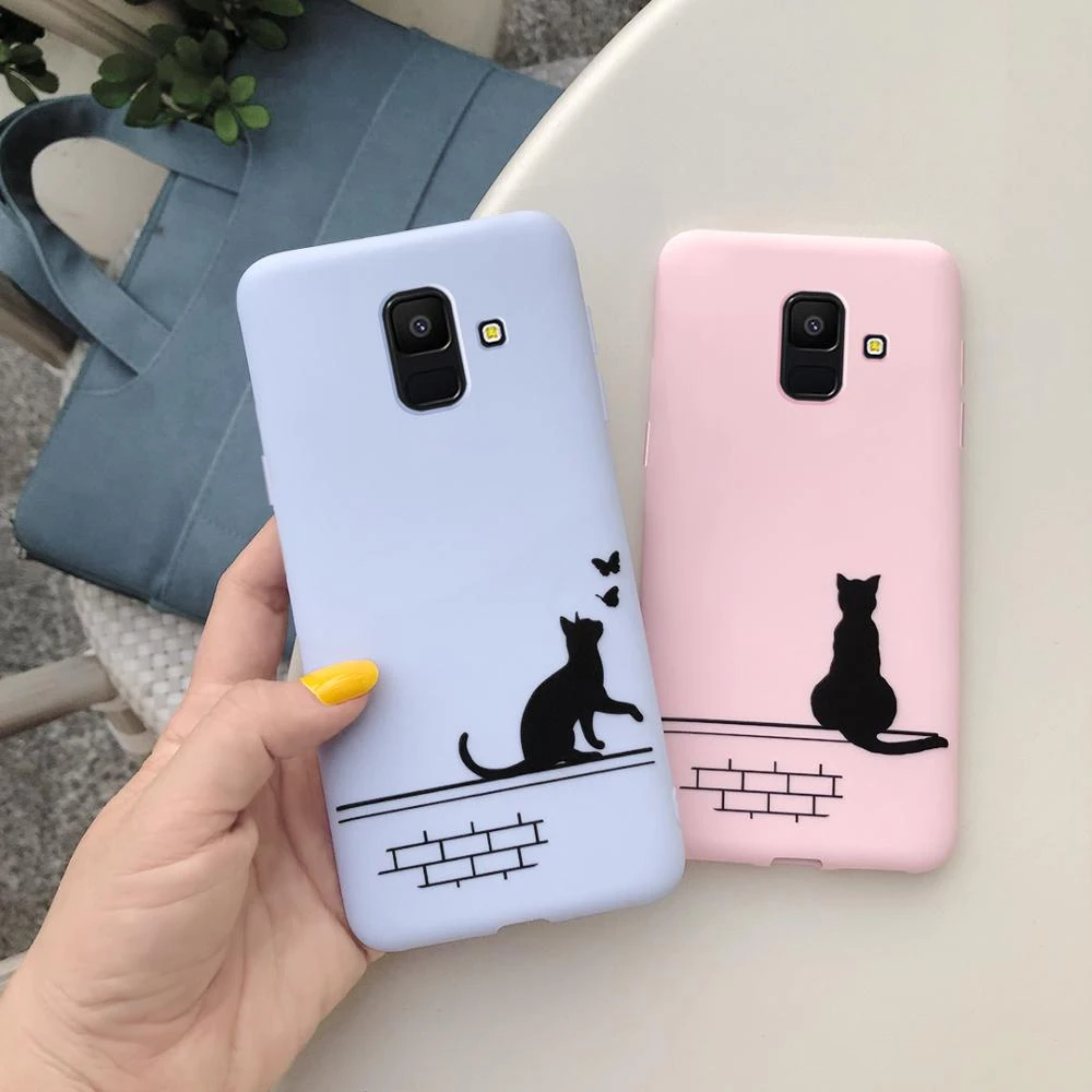 Scherm schoenen Lyrisch Samsung Galaxy A6 Cover | Samsung Galaxy A6 Case | Funda Samsung A6 2018 -  Mobile Phone Cases & Covers - Aliexpress