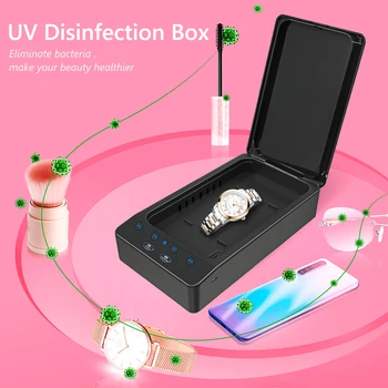 

UV Smartphone Sanitizer Wireless Charger UV-C Light Disinfection Sterilizer