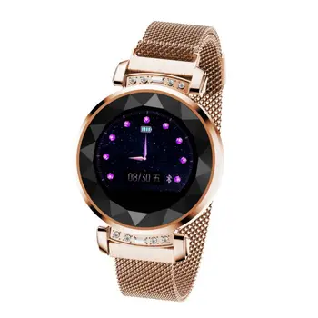 

Heart Rate/ Blood Pressure Monitoring IP68 Waterproof Watch Lady Smartwatch Sport Bracelet