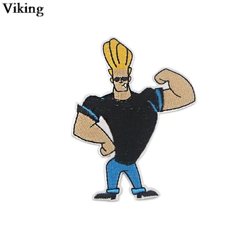 

20pcs/set Cartoon Iron On Applique Clothing Badges Cool Patch Stickers For Backpack Skirt Shirt Diy Apparel Sewing Fabric G0884