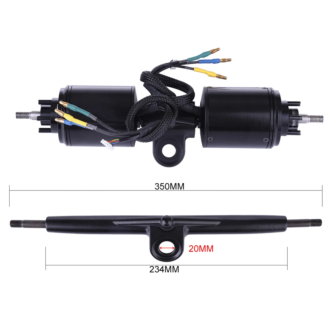 US $353.00 Direct Drive Motor And Stage For 4Wheel Electric Scooter Skateboard Accessories HighEnd Private Diy Modift Part