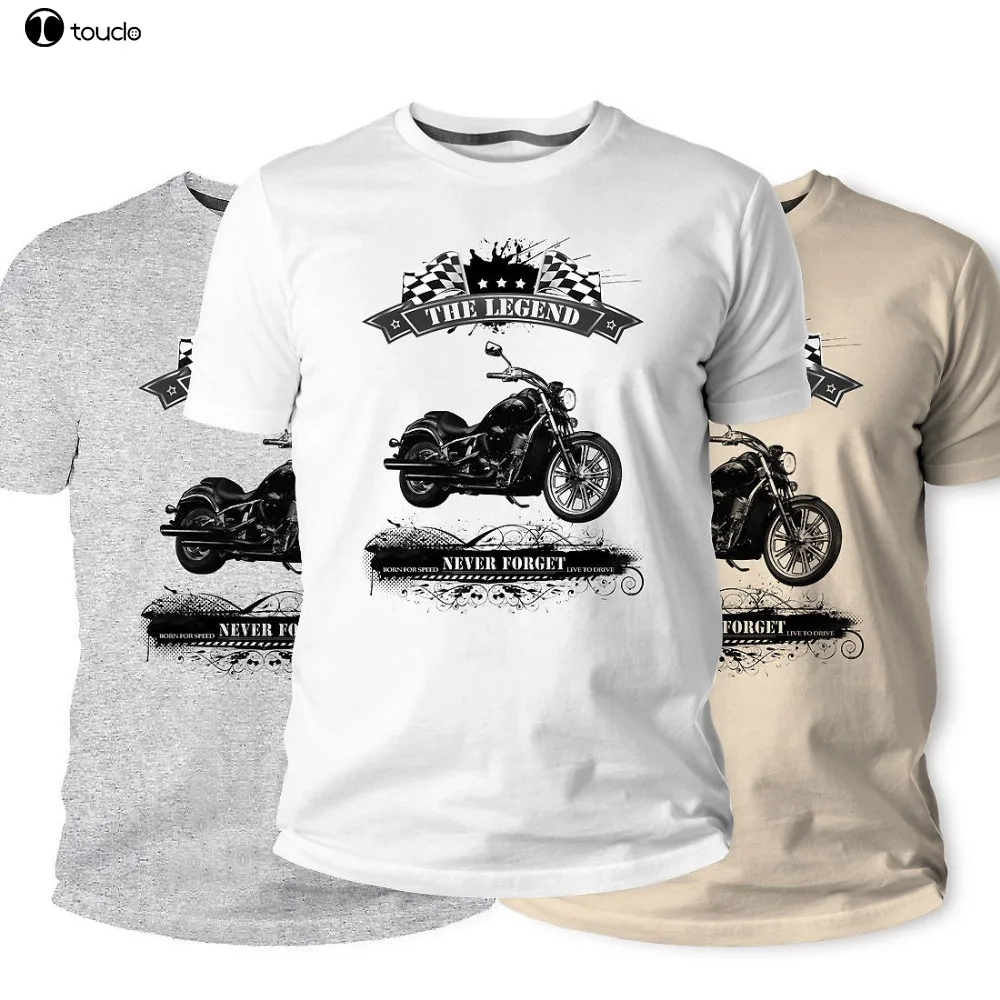 

Japanese Classic Motorcycle Motorrad Vn 900 Vulcan 900 2019 New Brand Sales Cotton Short Sleeve Military T Shirts