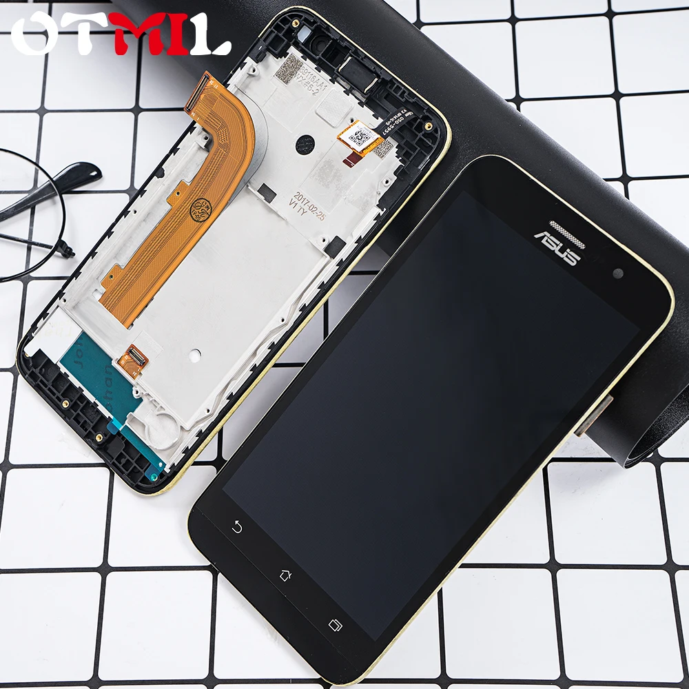 

Original IPS 5.0'' LCD For ASUS Zenfone Go ZB500KL X00AD LCD Display Touch Screen Digitizer Assembly Frame For ZB500KL Display