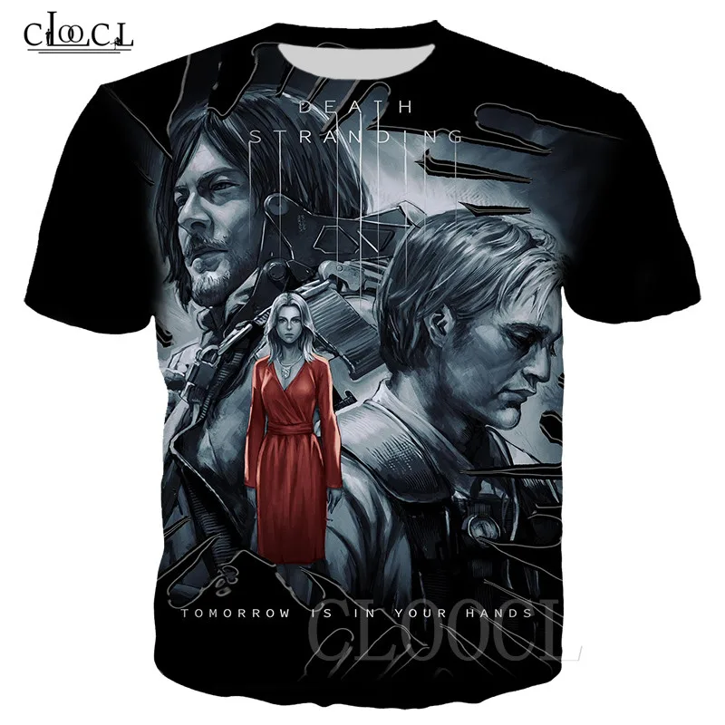 

New Arrival Tee Shirt Game Death Stranding Sam 3D Printed Men Women Fashion Summer Short Sleeve Tshirt Casual Streetwear T-shirt