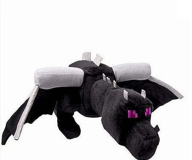 Горячая Распродажа 2019 новый мой мир Ender Dragon 60 см плюшевый мягкий черный дракон
