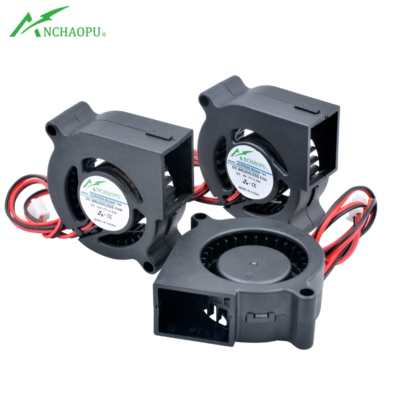 Вентилятор ACP5020-Blower 5 см 50 мм 50x50x20 в постоянного тока 12 В 24 турбонагнетатель
