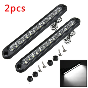 

2pcs Car Trailer Truck 15LED Tail Light Bar Turn Signal Clearance Marker Sealed LED Tail Light With Screws Car Accessories