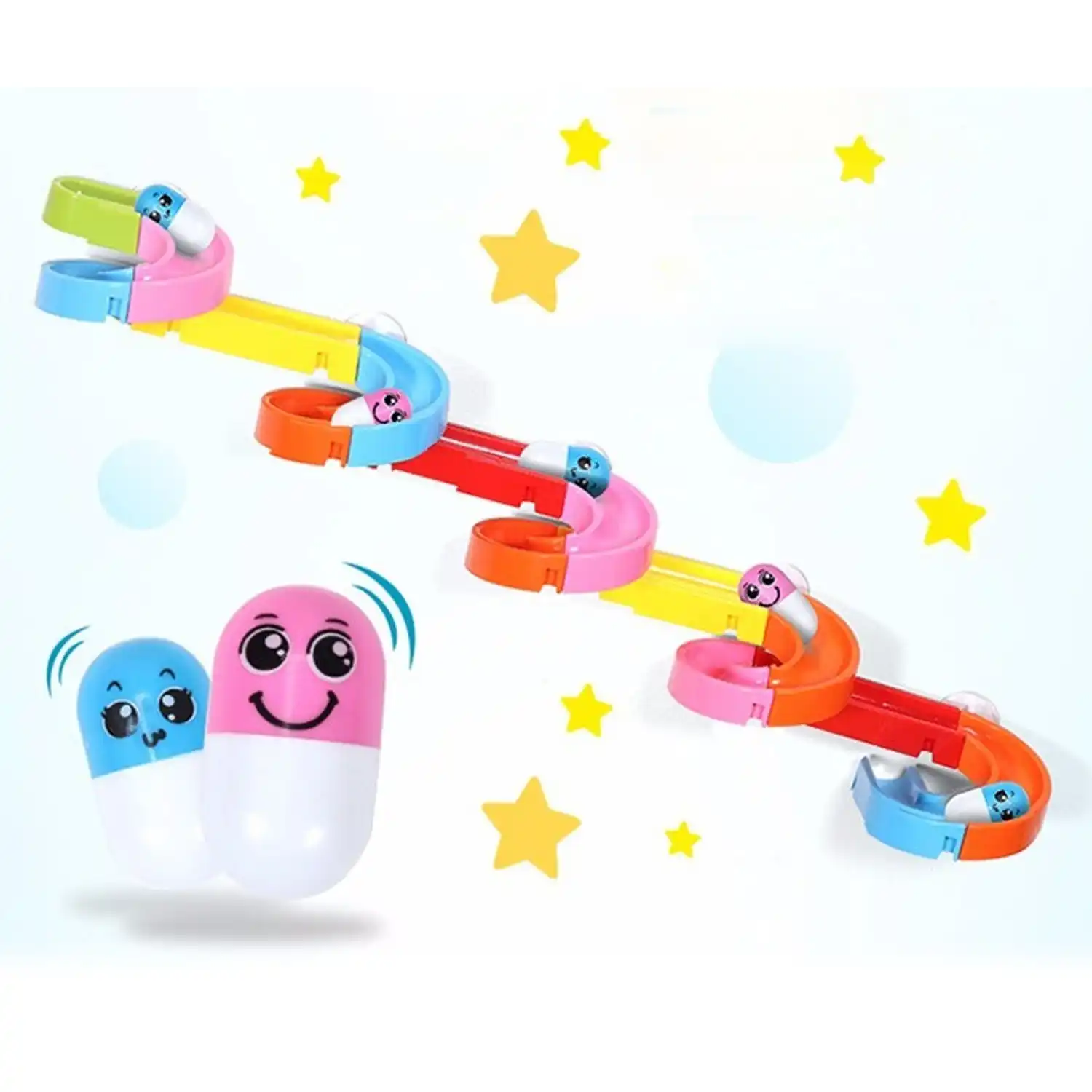 Enfants Bebe Bricolage Assembler Bain Classique Piste Jeu Kit Ventouse Mur Toboggan Jouer Jeux D Eau Drole Douche Baignoire Jouet Pour Les Enfants Aliexpress