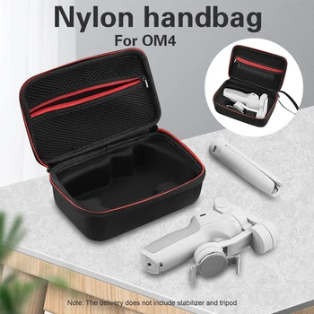 

With Lanyard Zippered Shockproof Handheld Gimbal Carrying Case Grip Tripod Hard Shell Portable Travel For DJI OSMO Mobile 4