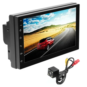 

Double 2 DIN Car Radio Multimedia Video Player Touch Screen Quad Core GPS Android 10 Bluetooth WiFi Auto Stereo Head Unit