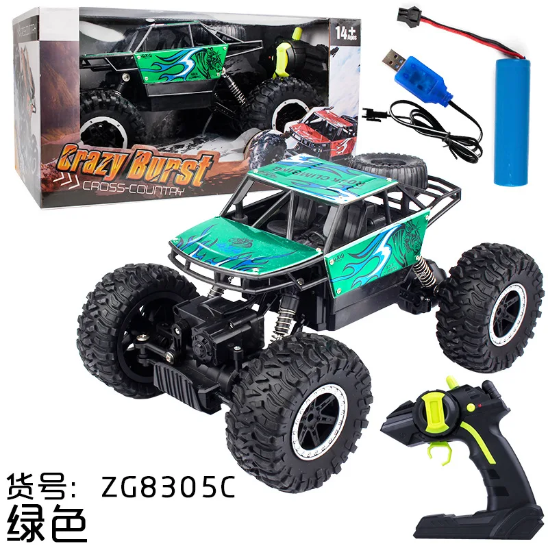 Toys children RC Car 4WD 2.4GHz Climbing Car 4x4 Double Motors Bigfoot Car Remote Control Model Off-Road Vehicle Toy