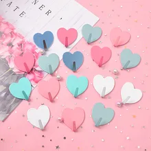 10 шт. креативный металлический крючок сильный пастообразный клей настенный подшипник кухонный крючок без следа после пасты дверной крюк