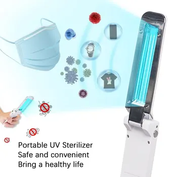 

USB Portable UV Sterilization Stick Disinfection Rod Personal Care Traveling Sterilizer UV Sanitizer Light Cold Cathode UV Lamp