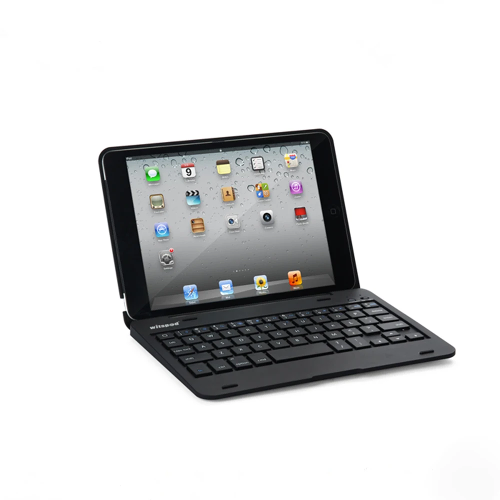 Беспроводная клавиатура Bluetooth корпус из алюминиевого сплава для Ipad Mini 1 2 3
