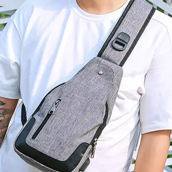 

Mobile Phone Bag Tourism Shoulder Backpack Chest Knapsack Shopping Oxford Cloth Polyester Luggage Bags Money Satchel Bank Card