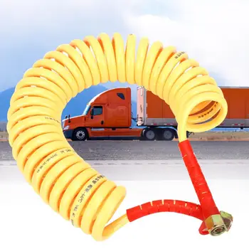 

7.5M 8X12mm Coiled Brake Hose Explosion Proof Nylon Air Hose For Car Brake Good Wear Resistance