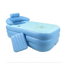 Бытовые надувные ванны для взрослых, изоляционное складное ведро для ванной, портативное большое ванное ведро для мужчин и женщин, утолщенное ванное ведро