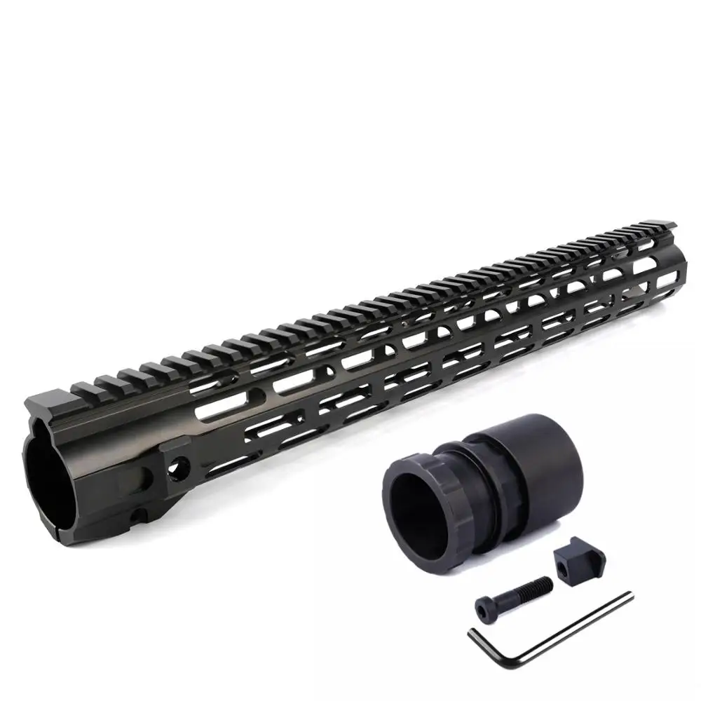 1" ar handguard Тактический handguard m4 черный AR-15 поплавок m-lok Охота ar15 handguard