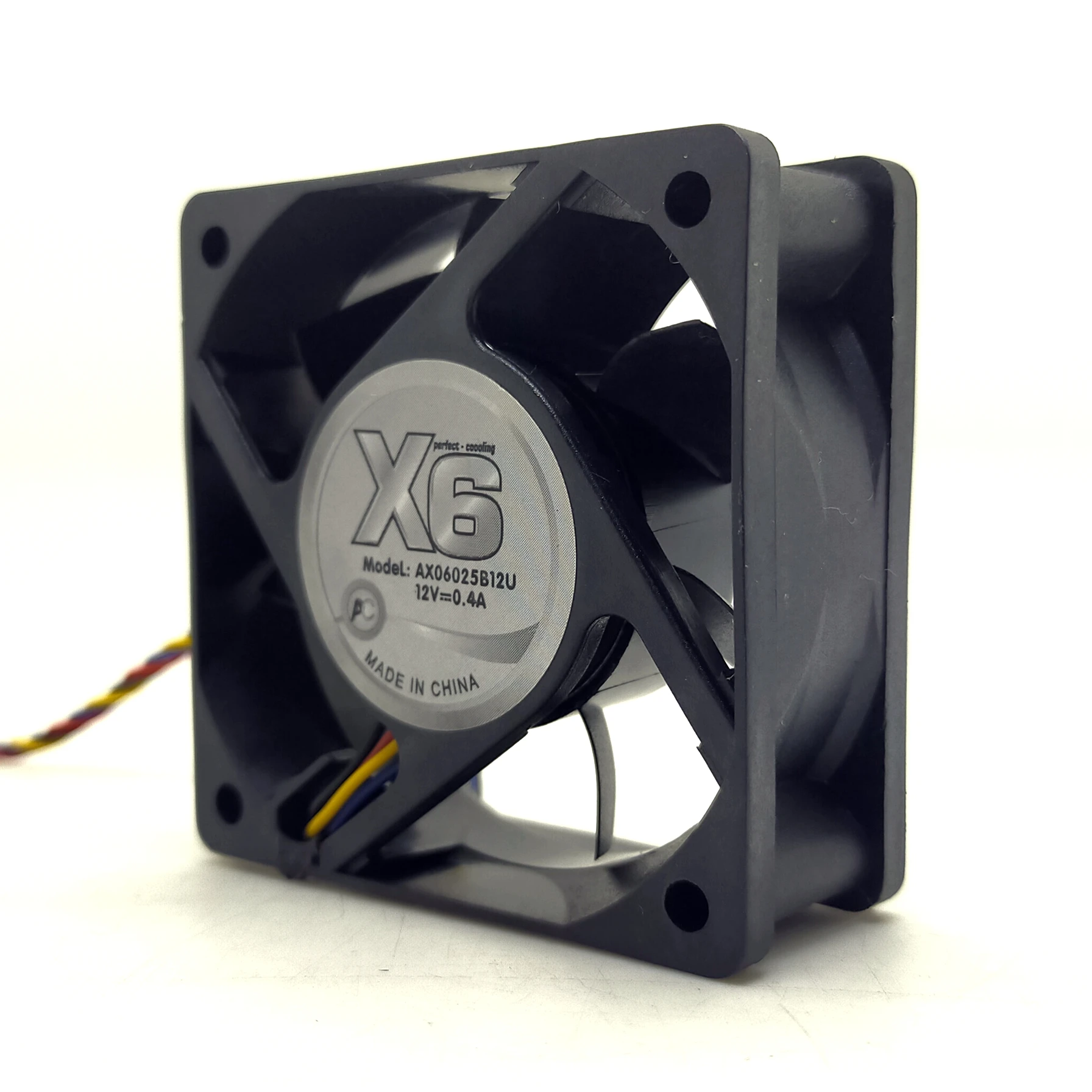 AX06025B12U X6 6025 12В четырехпроводный ШИМ контроль температуры CPU Максимальный расход