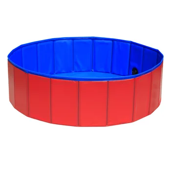 

PVC Portable Foldable Dog Bath Pool Baby Pool hard Plastic Large Swimming Pool for Kids Pets Indoor Outdoor Playing