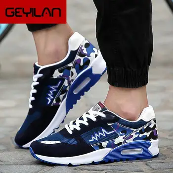 

spring new men's vulcanized shoes trend snakers men's shoes Vibration damping breathable Stitching wild tide shoes