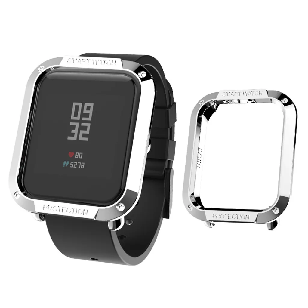 

Ultra-Slim Electroplate PC Case Cover Protector For Amazfit Bip Youth Watch Smart Watch Accessories