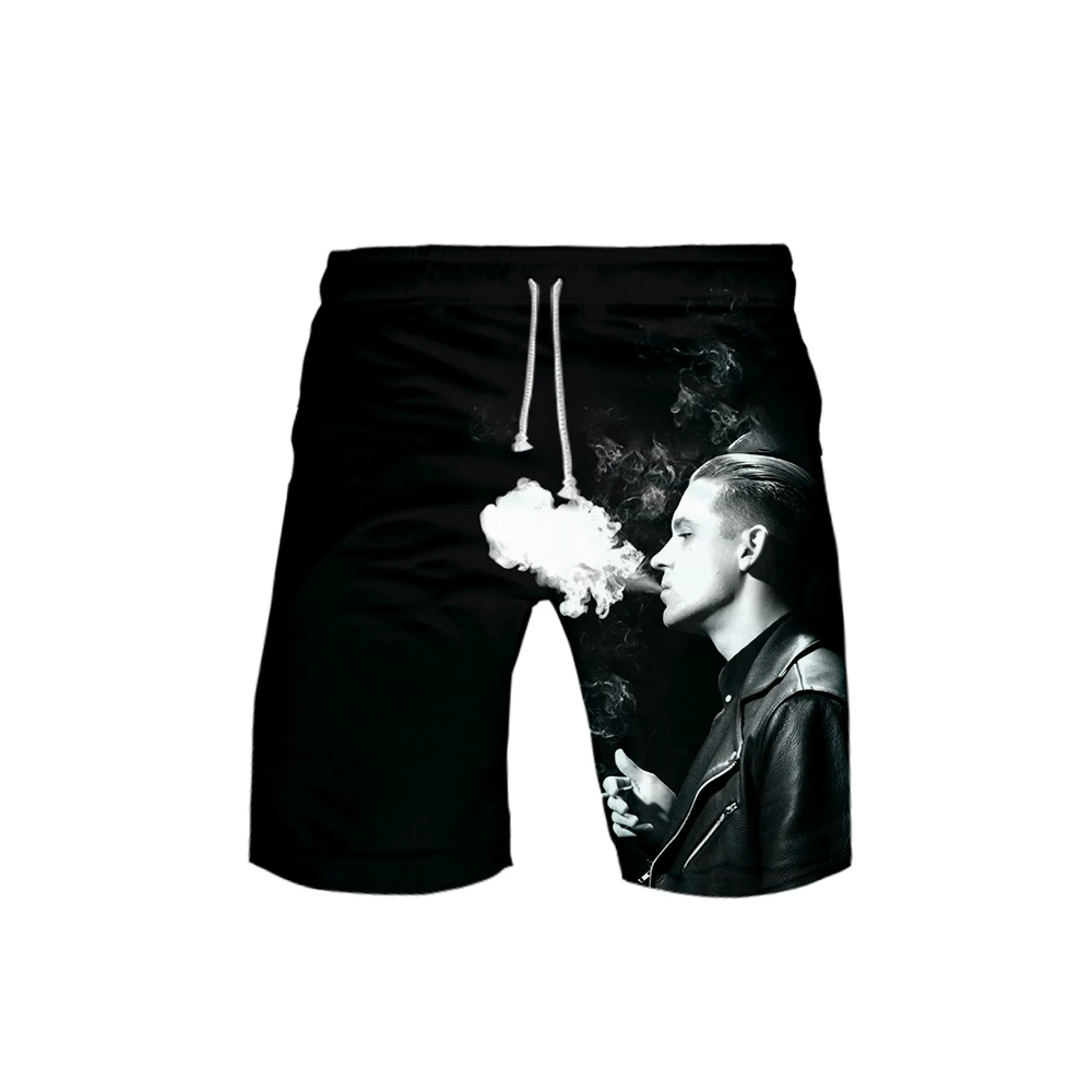 F. T американский рэппер G-Eazy Джералд Эрл гиллум молодой Джералд 3d принт летние мужские модные трендовые шорты популярные повседневные летние шорты