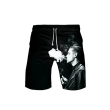 F. T американский рэппер G-Eazy Джералд Эрл гиллум молодой Джералд 3d принт летние мужские модные трендовые шорты популярные повседневные летние шорты