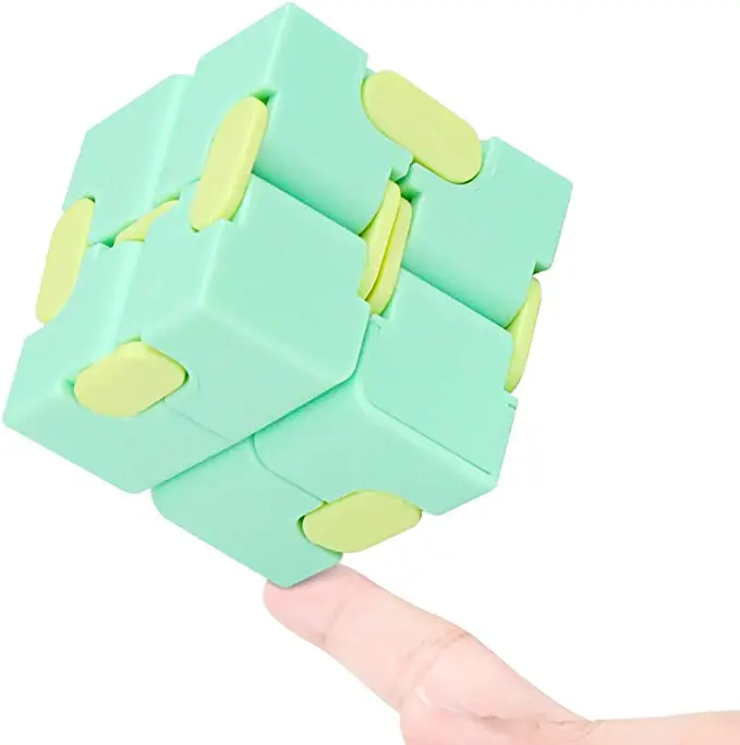jouet anti-anxiété adultes et enfants Cube infini pour soulager le stress cube infini adapté pour le personnel de bureau le temps 