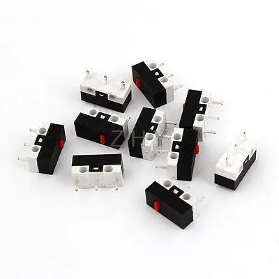 Без NC SPDT DC 30V 0.05A привод мини микро концевые переключатели 10 шт